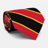 Drapeau Papouasie-Nouvelle-Guinée Élégant Cravate  (Roulé)