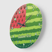 Drapeau Pastèque Grande Horloge (Angle)