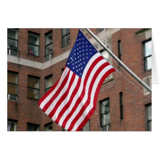 drapeau patriotique (Devant horizontal)