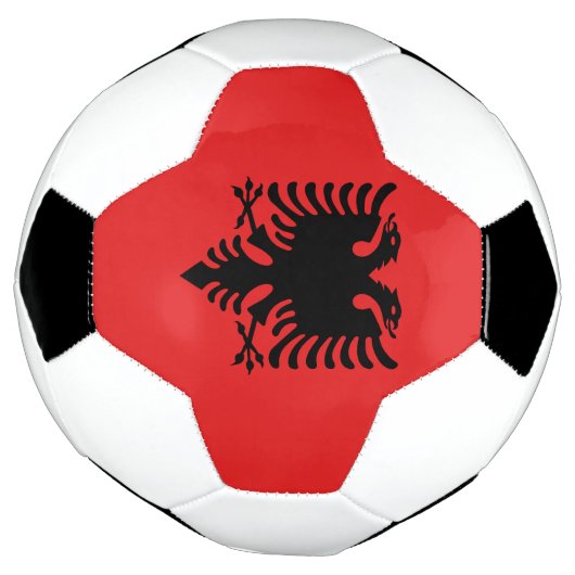 Drapeau patriotique albanais (Tourné)