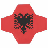 Drapeau patriotique albanais (Plat)