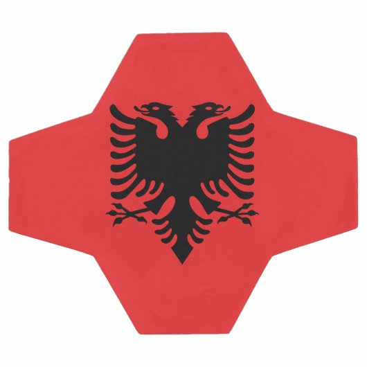Drapeau patriotique albanais (Plat)