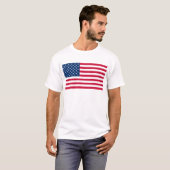 Drapeau patriotique américain T-Shirts (Devant entier)