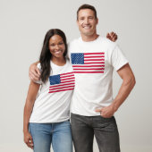 Drapeau patriotique américain T-Shirts (Unisexe)