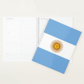 Drapeau patriotique argentin (Devant avec enveloppe)