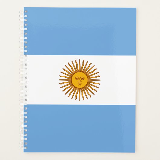 Drapeau patriotique argentin (Devant)