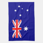 Drapeau patriotique australien serviette de cuisin (Vertical)