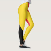 Drapeau patriotique belge Leggings (Droite)