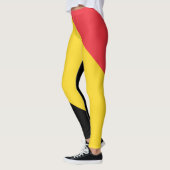 Drapeau patriotique belge Leggings (Gauche)
