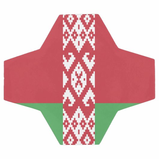 Drapeau patriotique biélorusse (Plat)