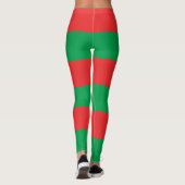Drapeau patriotique Burkina Faso Leggings (Dos)