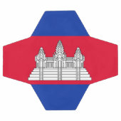 Drapeau patriotique cambodgien (Plat)
