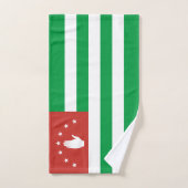 Drapeau patriotique d'Abkhazie (Serviette à main)