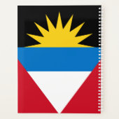 Drapeau patriotique d'Antigua-et-Barbuda (Dos)