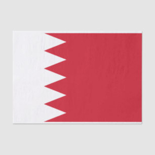 Drapeau patriotique de Bahreïn en papier de soie