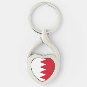 Drapeau patriotique de Bahreïn porte-clés