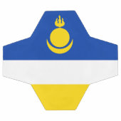 Drapeau patriotique de Bouriatie (Plat)