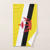 Drapeau patriotique de Brunei (Serviette à main)