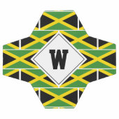 DRAPEAU Patriotique DE JAMAÏQUE (Plat)