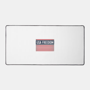 Drapeau patriotique de style USA Freedom Vector De