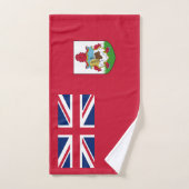 Drapeau patriotique des Bermudes (Serviette à main)