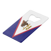 Drapeau patriotique des Samoa américaines (Devant Angle)