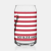 Drapeau Patriotique DIEU BLESS AMERICA USA (Verso)