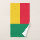 Drapeau patriotique du Bénin (Serviette à main)