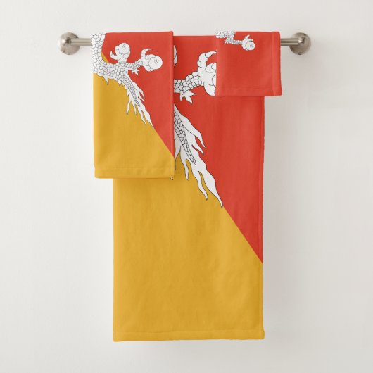Drapeau patriotique du Bhoutan (En situation)