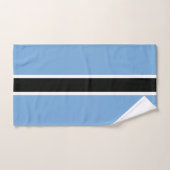 Drapeau patriotique du Botswana (Serviette à main)