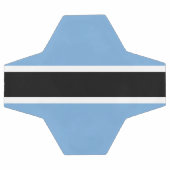 Drapeau patriotique du Botswana (Plat)