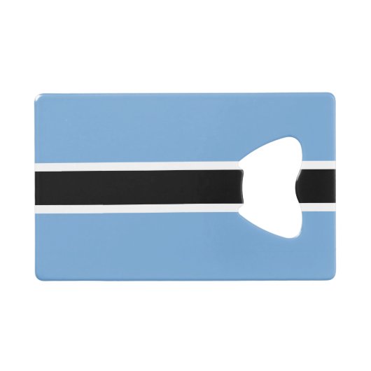 Drapeau patriotique du Botswana (Devant (Horizontal))