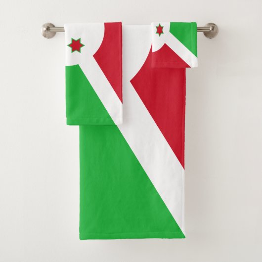Drapeau patriotique du Burundi (En situation)