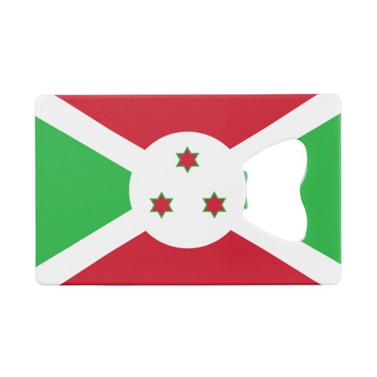 Drapeau patriotique du Burundi (Devant (Horizontal))
