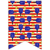 Drapeau Patriotique Rouge Blanc Bleu Américain (Deuxième drapeau)