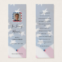 Drapeau Patriotique USA Militaire Photo Signet fun