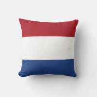Drapeau Pays-Bas sur le Coussin américain MoJo