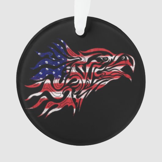 Drapeau Peint Et Aigle (devant)