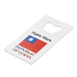 Drapeau personnalisé de la République de Chine Taï