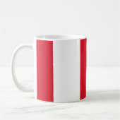 Drapeau péruvien Céramique café Mug (Gauche)