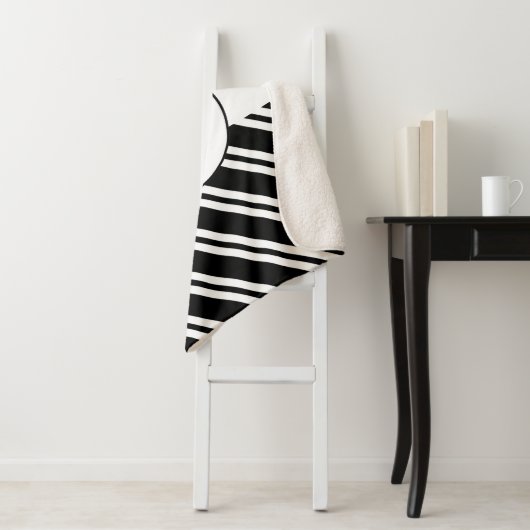 Drapeau péruvien sherpa couverture (En situation)