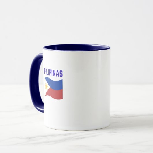 Drapeau philippin de café Mug (Devant gauche)