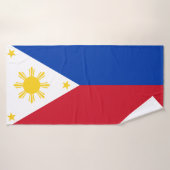 Drapeau philippin des Philippines (Serviette de bain)