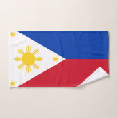 Drapeau philippin des Philippines (Serviette à main)