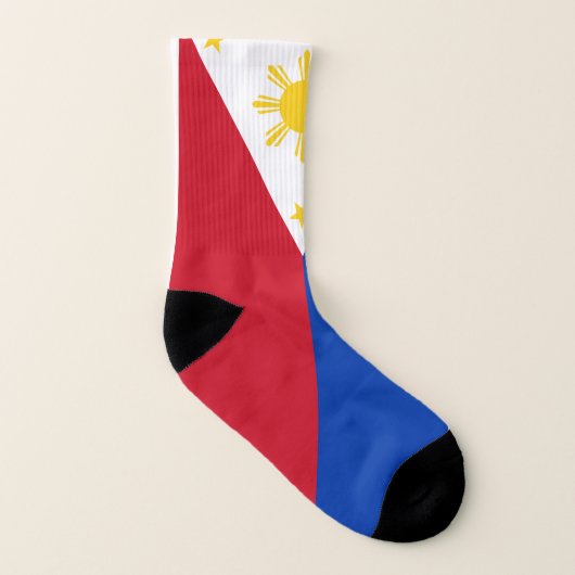 Drapeau philippin des Philippines (Droite extérieur)