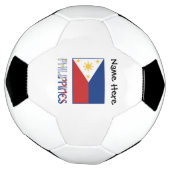 Drapeau philippin philippin personnalisé (Tourné)