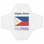 Drapeau philippin philippin personnalisé (Plat)