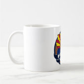 Drapeau Phoenix Arizona coupé tasse de café (Gauche)