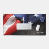 Drapeau plié USA Personnalisé (Clavier et souris)