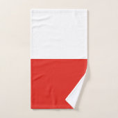 Drapeau polonais (Serviette à main)